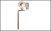 Rold Dupla Haste Chapa Fixa Dobr Dec 80mm Nylon