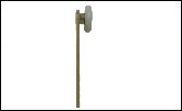 Rold Simples Chapa Fixa 100 mm Redonda